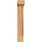 Ekena Millwork Traditional Block Smooth Bracket w/ Offset Brace, Western Red Cedar, 5 1/2"W x 24"D x 36"H BKT0604X24X36TRA05SWR - alternate 2